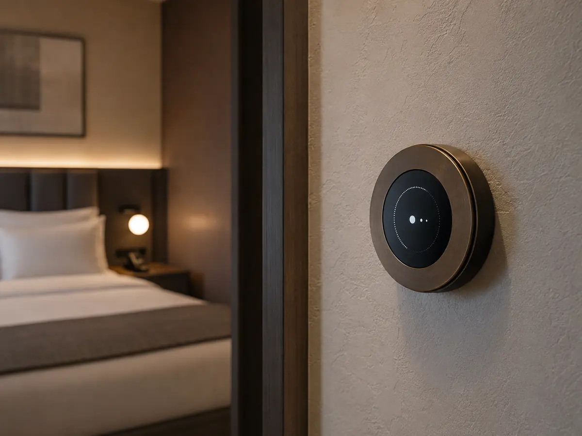 Thermostats for hotels and hospitality properties