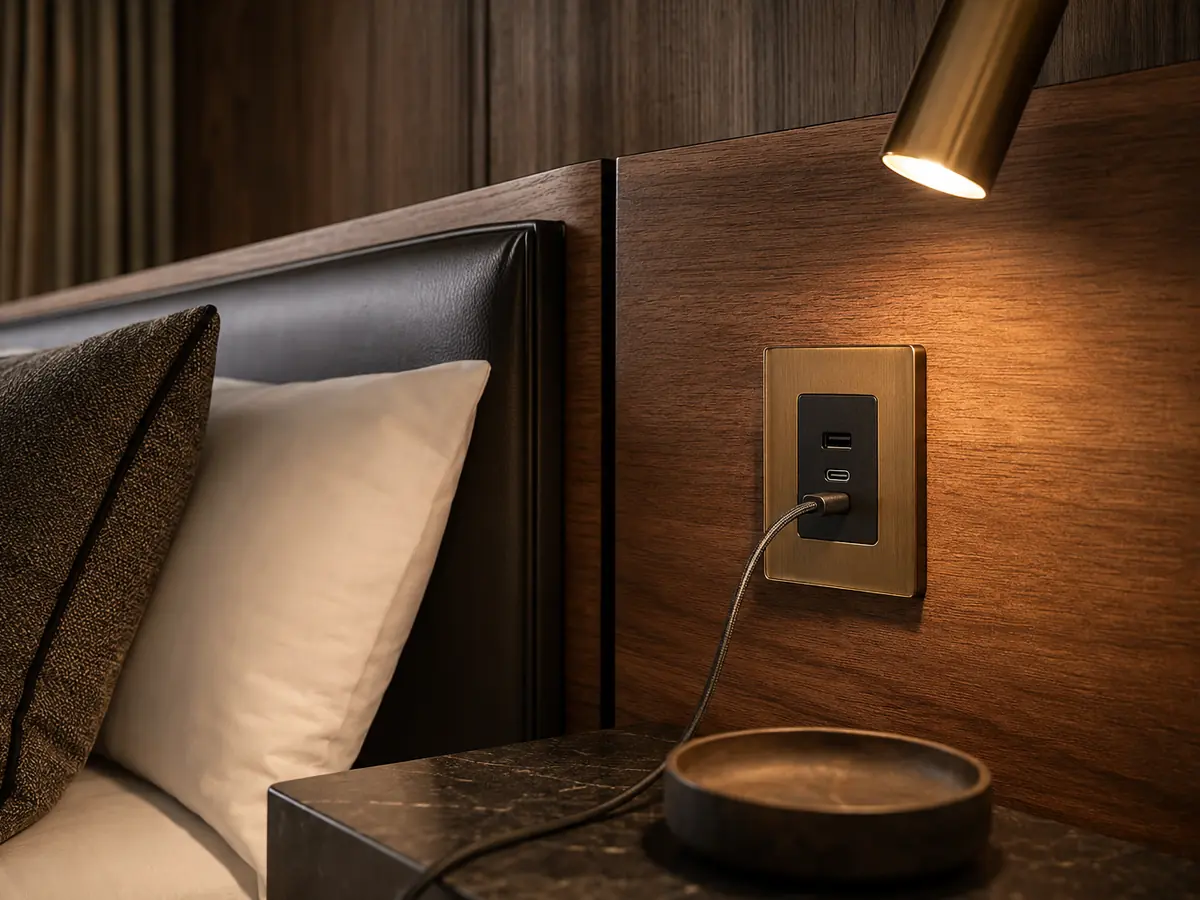 USB Charging Stations for hotels and hospitality properties