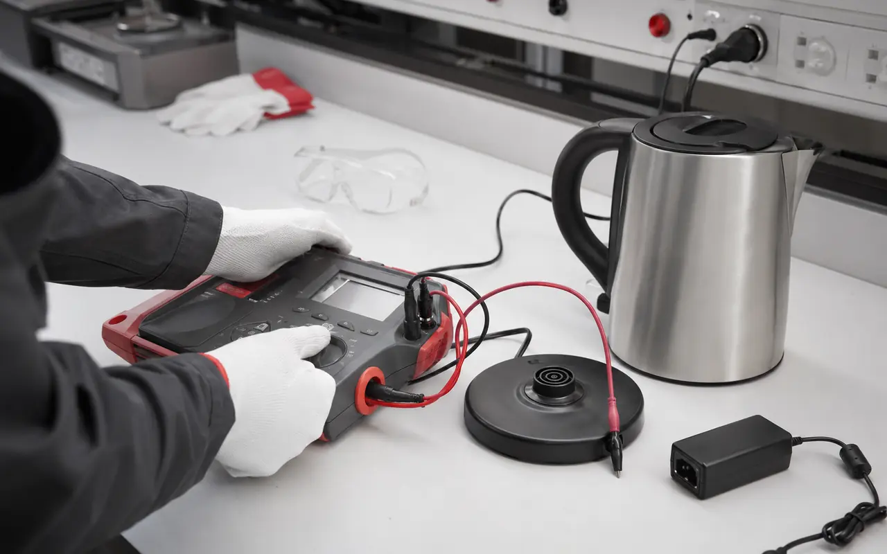 Electrical safety for hotel in-room appliances and electronics
