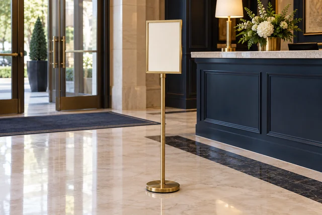 Freestanding sign holders