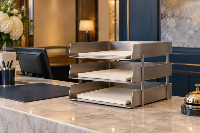 Stackable document trays