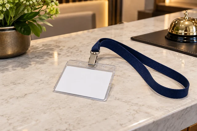Visitor badges