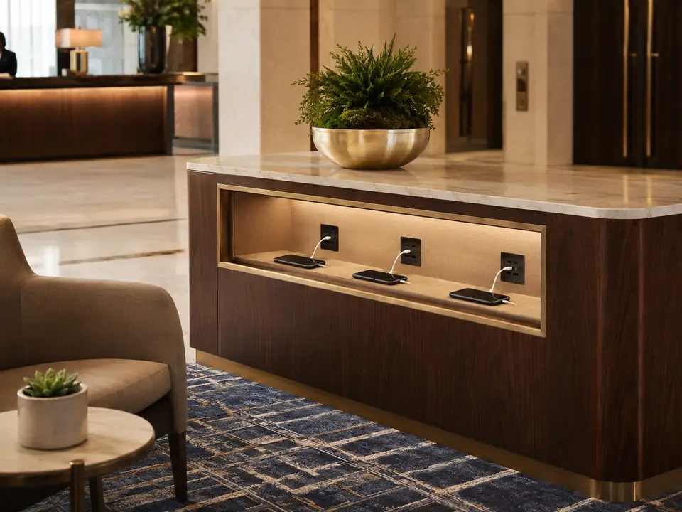 Charging Stations for hotels and hospitality properties