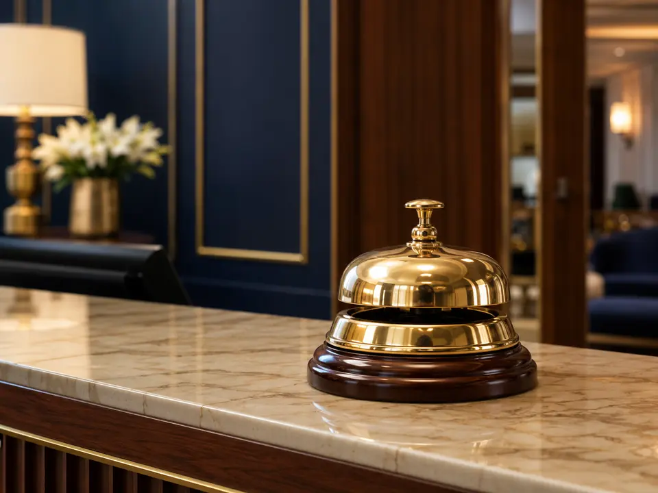 Desk Bells for hotels and hospitality properties