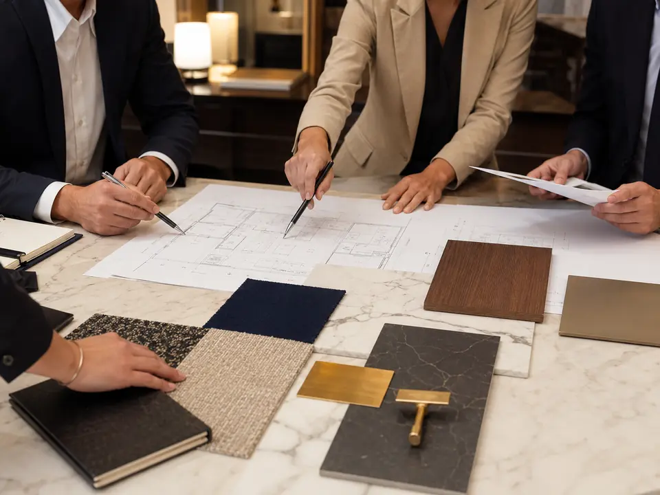 Hotel lobby project brief and front-desk planning review
