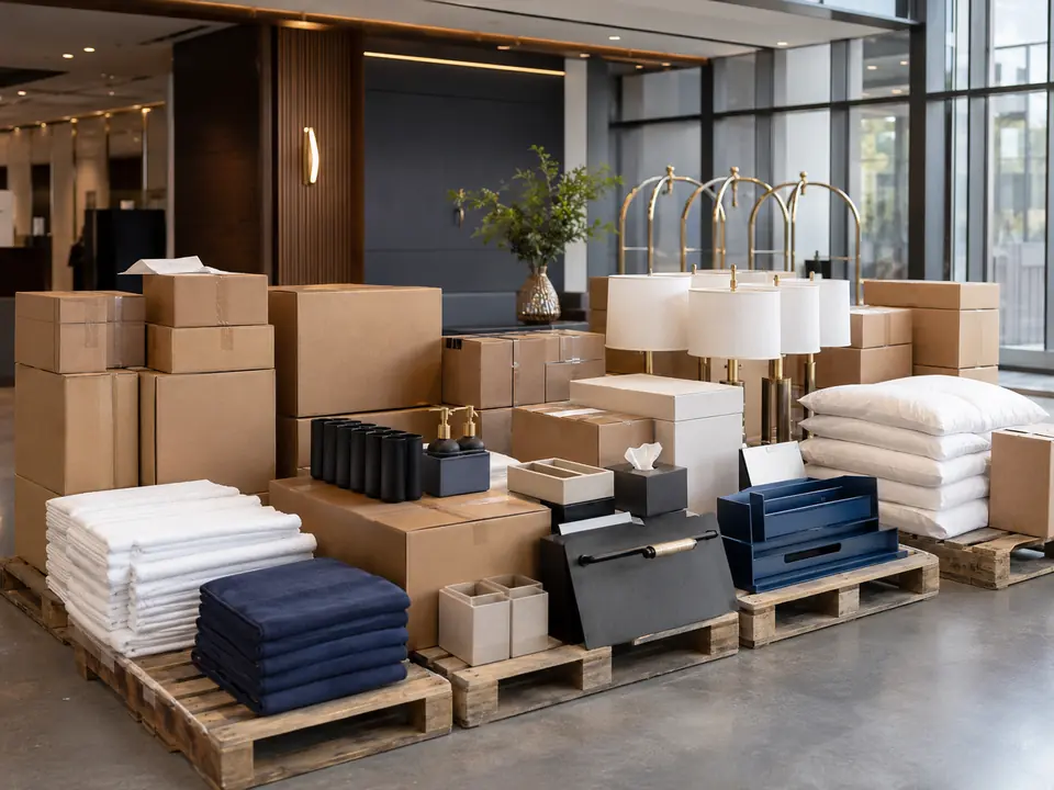 Consolidated procurement planning for a hotel lobby package