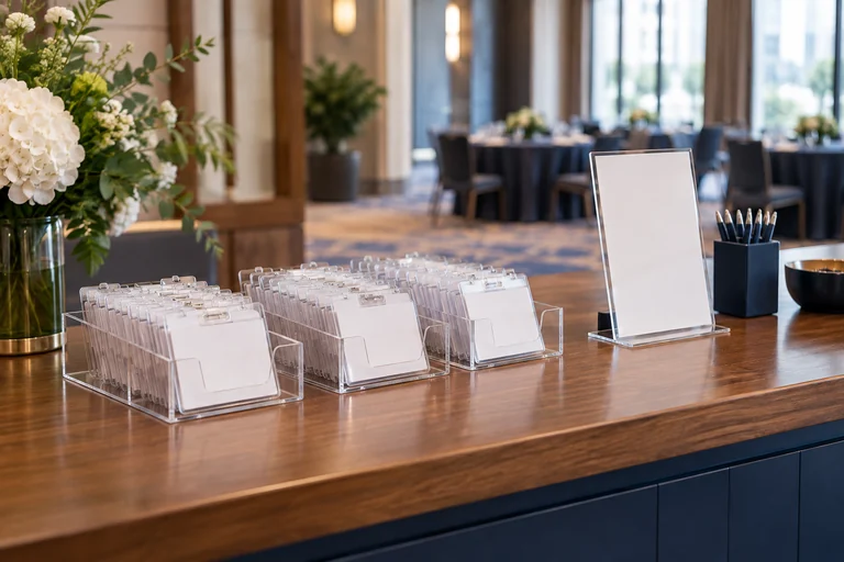 Registration Desk Accessories