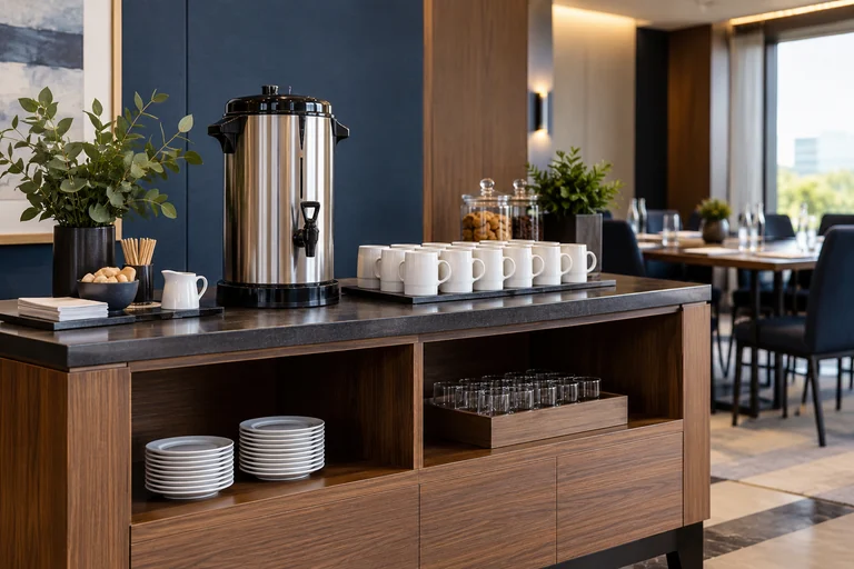 Water and Coffee Stations