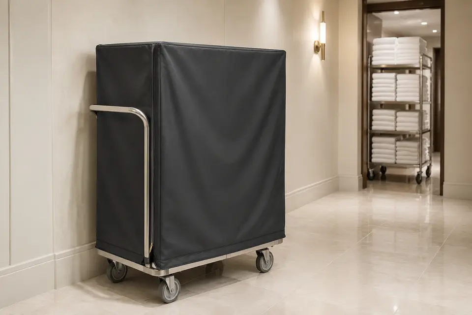 Contaminated-Linen Transport Covers for hospitality pest-management programs
