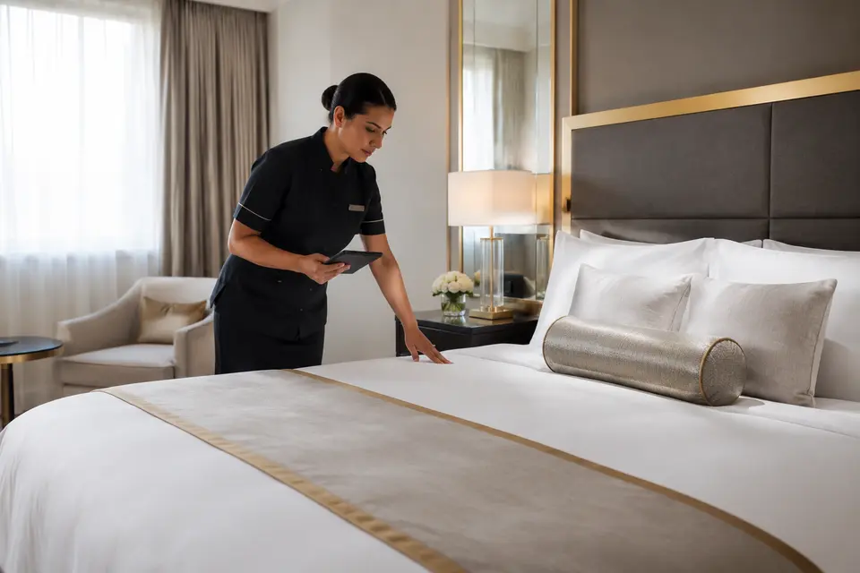 Room Visual Inspection Room Visual Inspection in a hospitality pest and bed bug control program