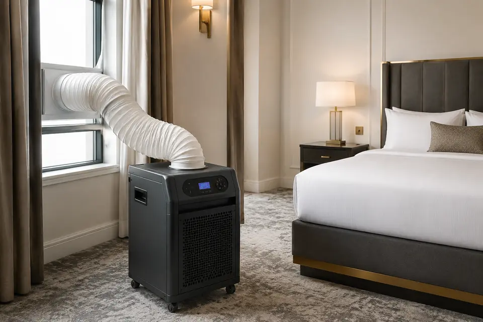 Portable Room Heater Portable Room Heater in a hospitality pest and bed bug control program