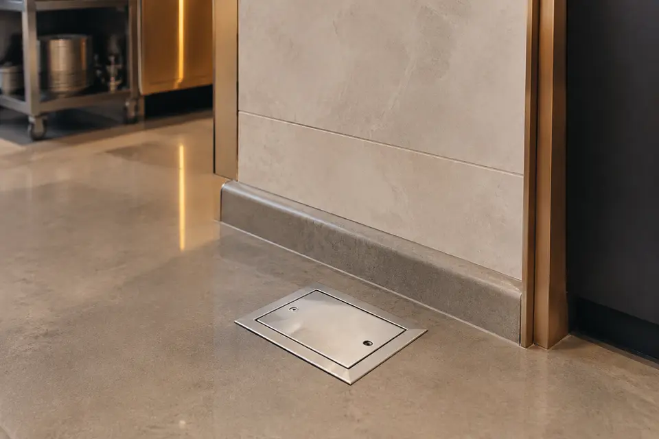 Compact Floor Trap Compact Floor Trap in a hospitality pest and bed bug control program