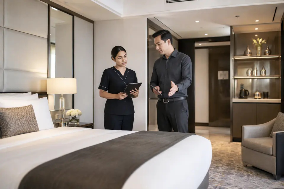 Room Release Check Room Release Check in a hospitality pest and bed bug control program