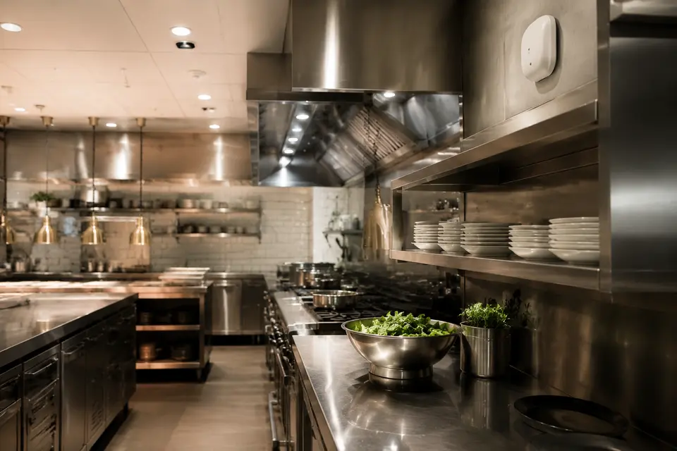 Commercial kitchen pest-control categories Commercial kitchen insect and rodent monitoring equipment
