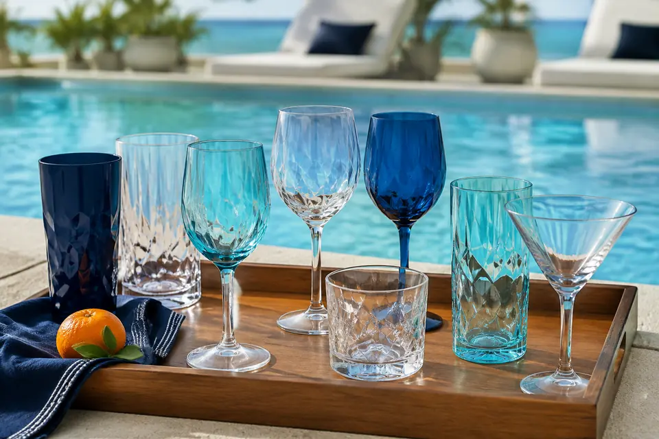 Break-Resistant Drinkware for resorts, hotels, and aquatic facilities