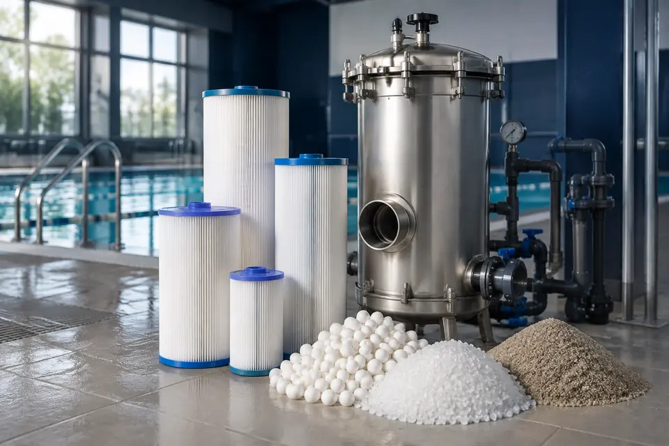 Filters & Cartridges for resorts, hotels, and aquatic facilities