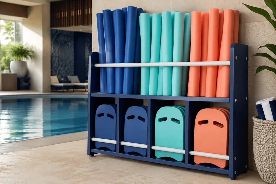Pool Noodles & Kickboards for resorts, hotels, and aquatic facilities