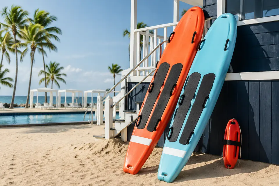 Rescue Boards for resorts, hotels, and aquatic facilities