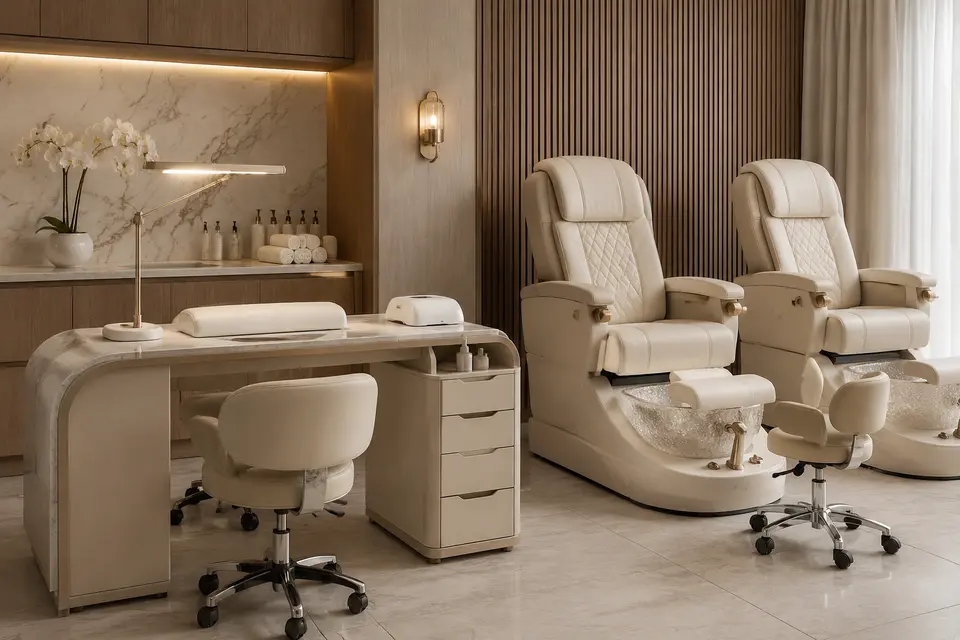 Manicure & Pedicure Equipment for commercial spas, salons, and wellness properties