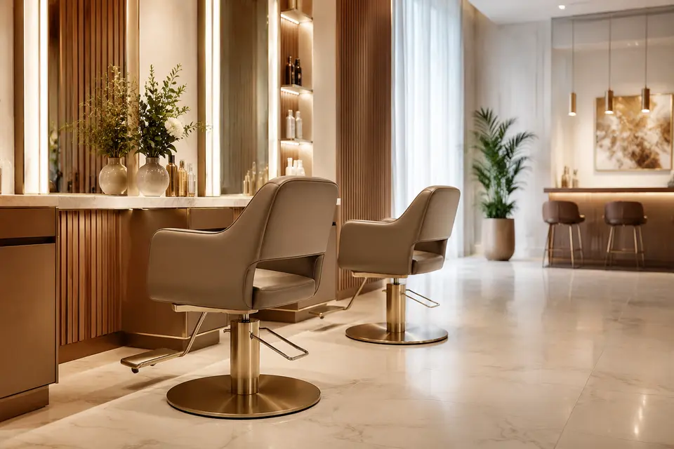 Salon Chairs for commercial spas, salons, and wellness properties