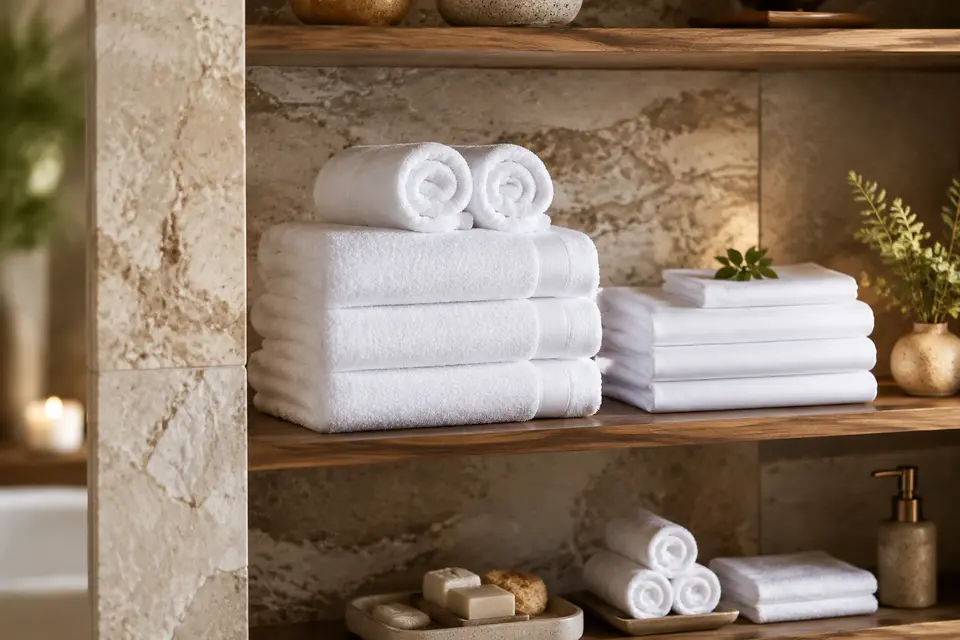Spa Towels & Linens for commercial spas, salons, and wellness properties