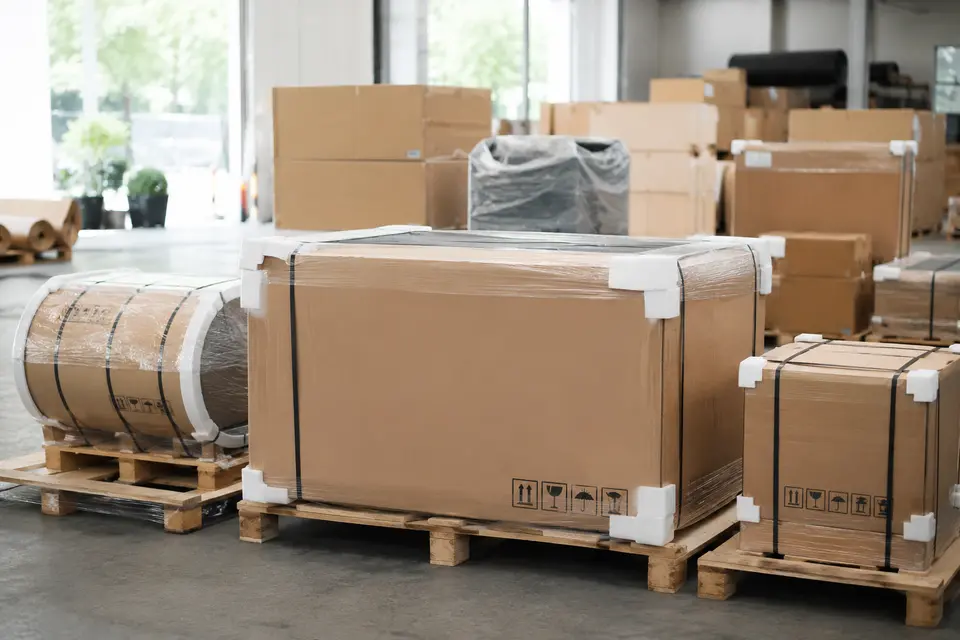 Protected packaging for spa equipment