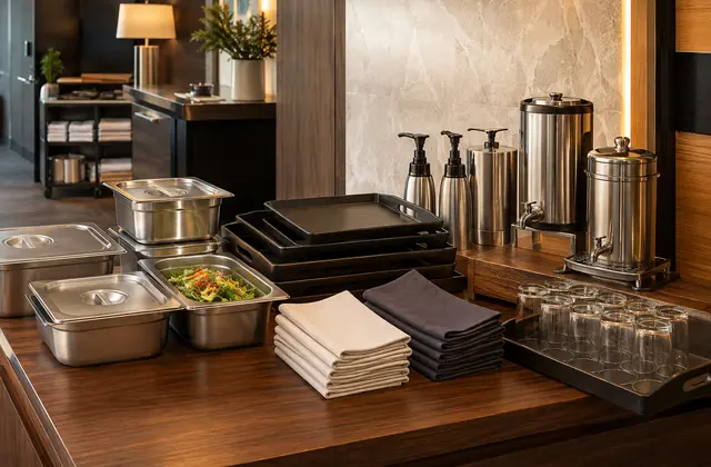 Durable Reusable Supplies for hotels and hospitality properties