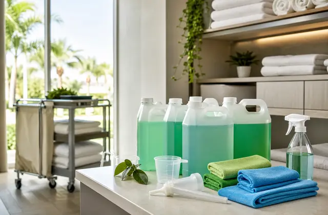 Green Cleaning Chemicals for hotels and hospitality properties
