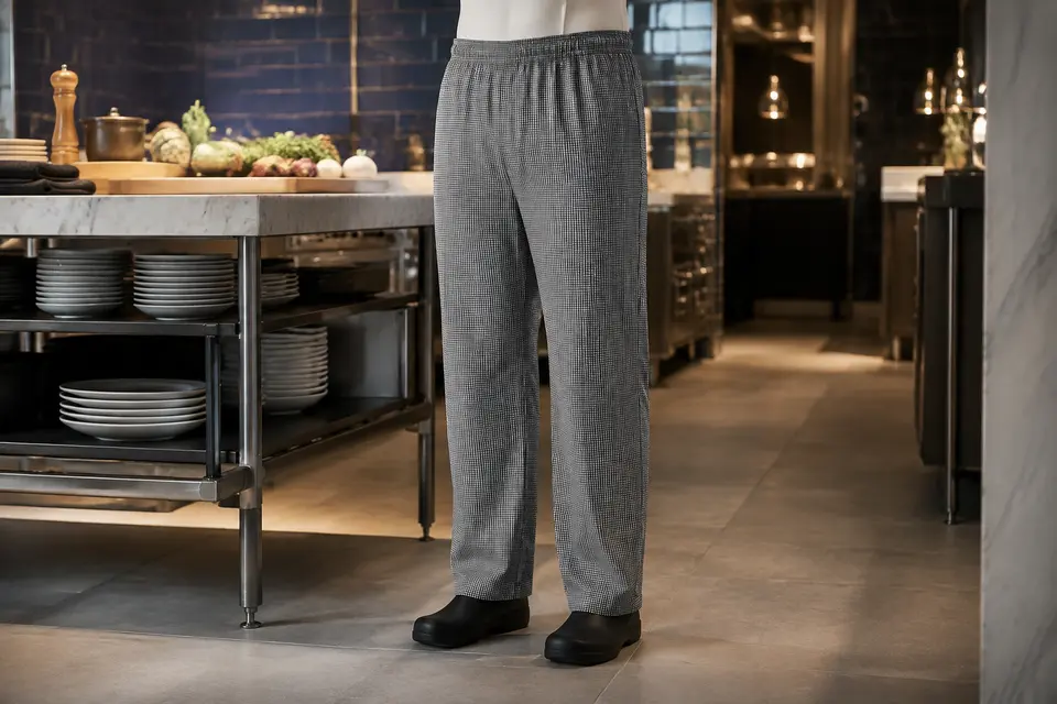 Chef Pants for hotels and hospitality properties