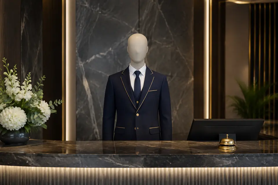 Front-Desk Uniforms for hotels and hospitality properties