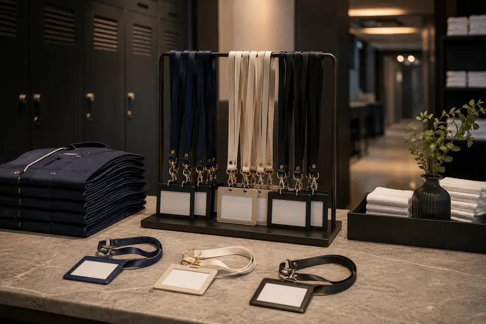 Lanyards for hotels and hospitality properties