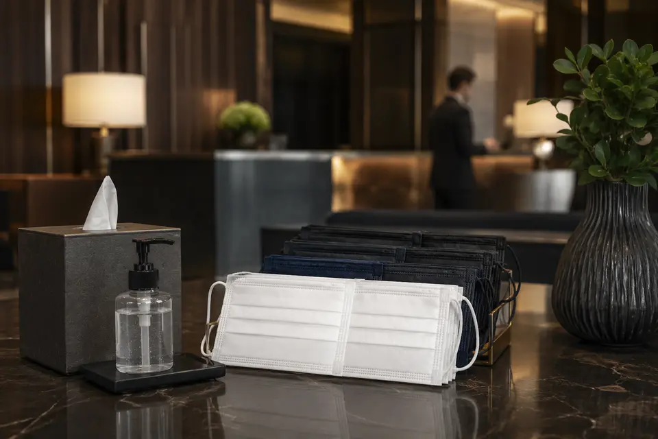 Masks for hotels and hospitality properties