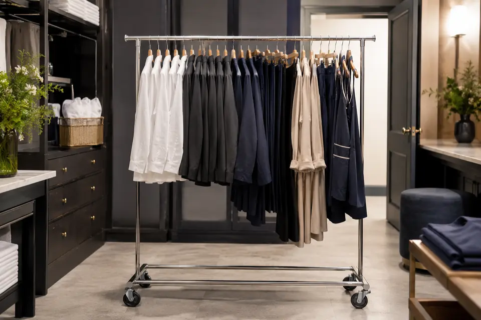 Staff Garment Racks for hotels and hospitality properties