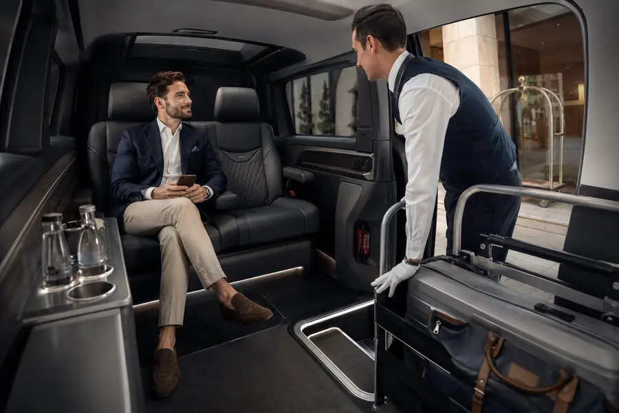 Shuttle-Vehicle Accessories for hotel valet and transportation operations