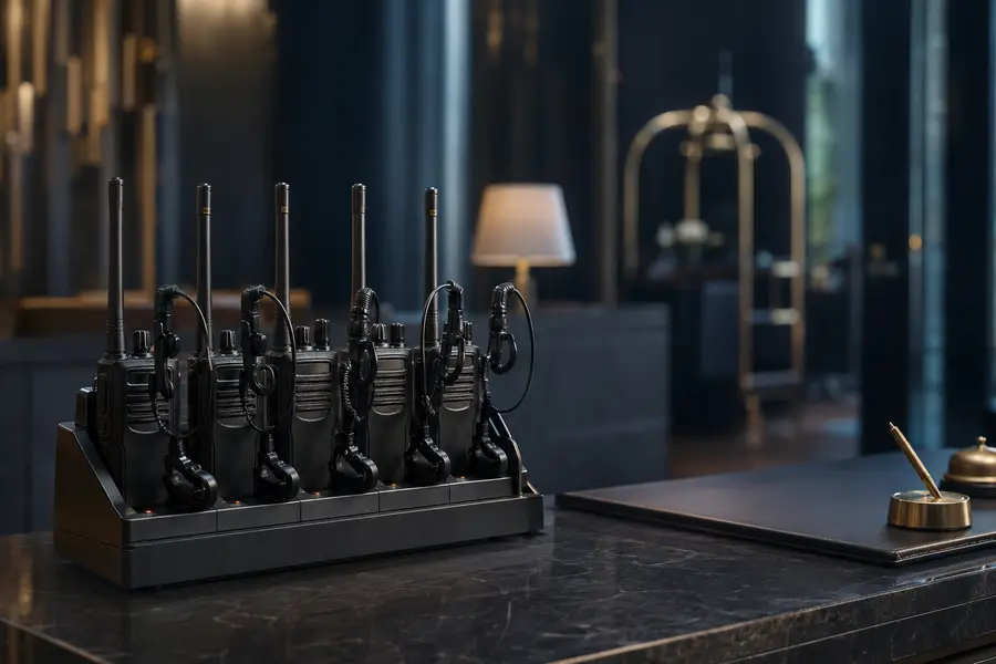 Two-Way Radios for hotel valet and transportation operations