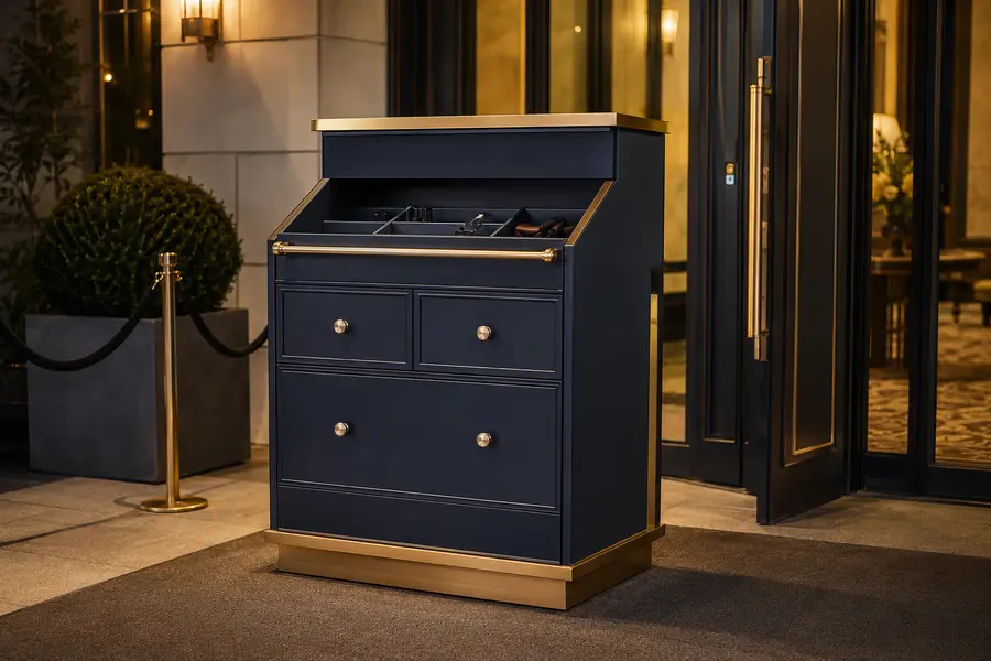 Valet Podiums for hotel valet and transportation operations