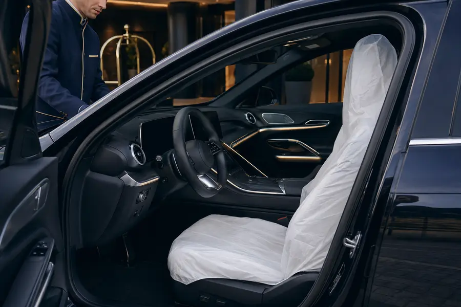 Vehicle Seat Covers for hotel valet and transportation operations