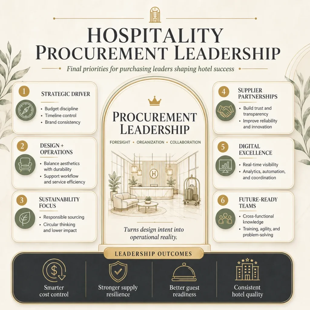 Final Insights for Hospitality Purchasing Leaders