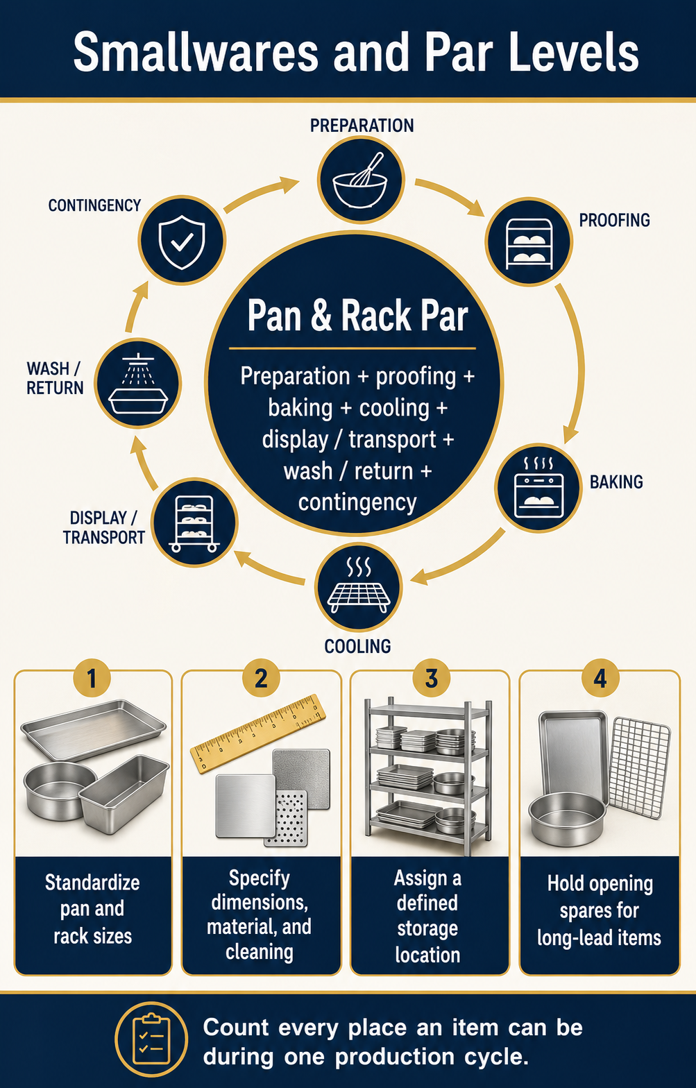 Quantify Smallwares, Bakeware, Racks, and Storage Quantify Smallwares, Bakeware, Racks, and Storage