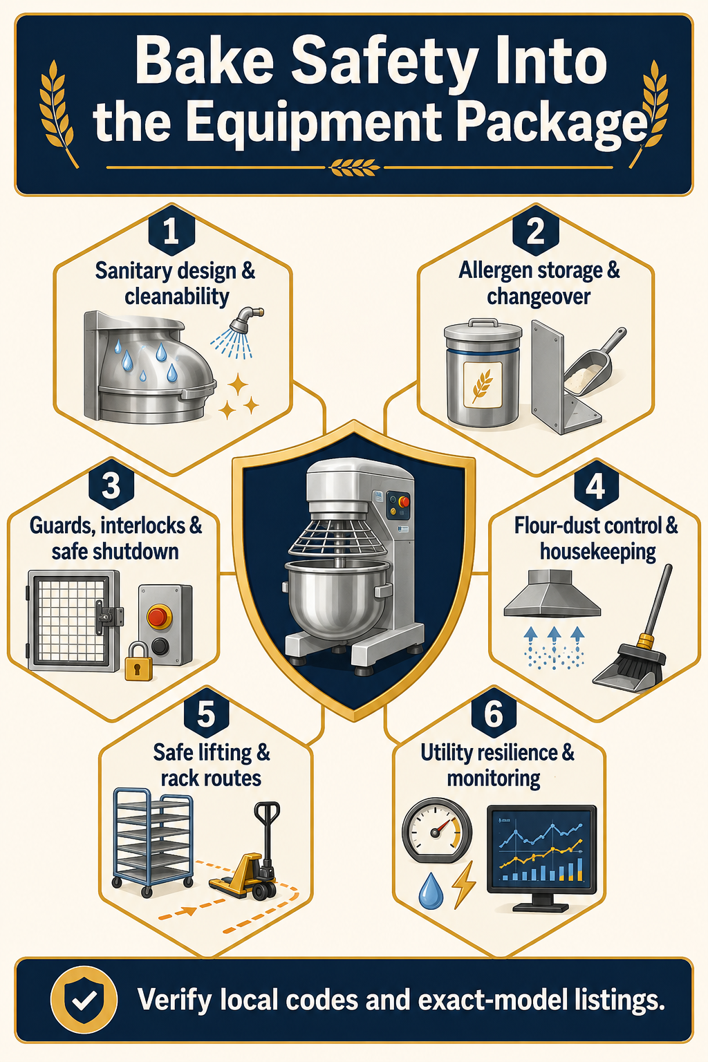 Design Sanitation, Allergen, Safety, and Utility Controls Into the Package Design Sanitation, Allergen, Safety, and Utility Controls Into the Package