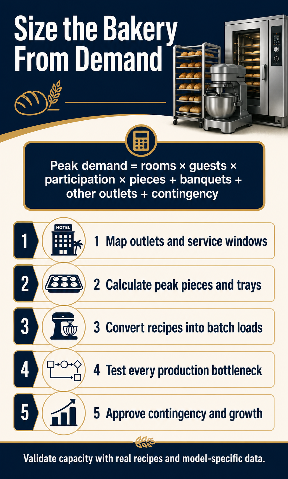 Build the Production Plan Before Choosing Equipment Build the Production Plan Before Choosing Equipment