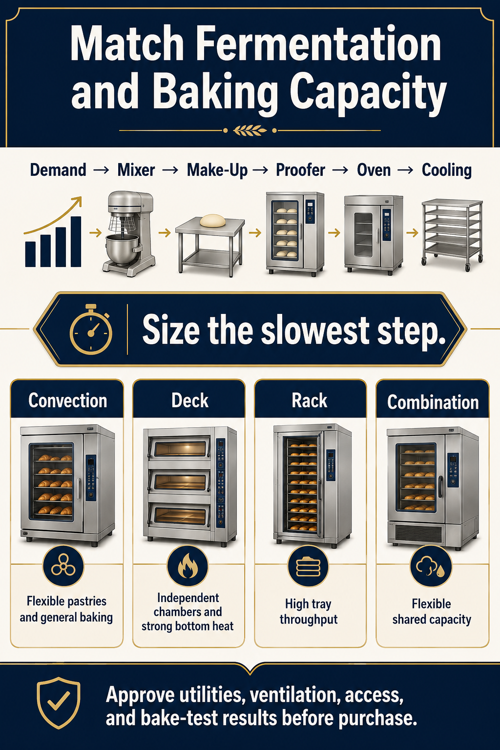 Match Proofing and Baking Equipment to the Menu Match Proofing and Baking Equipment to the Menu