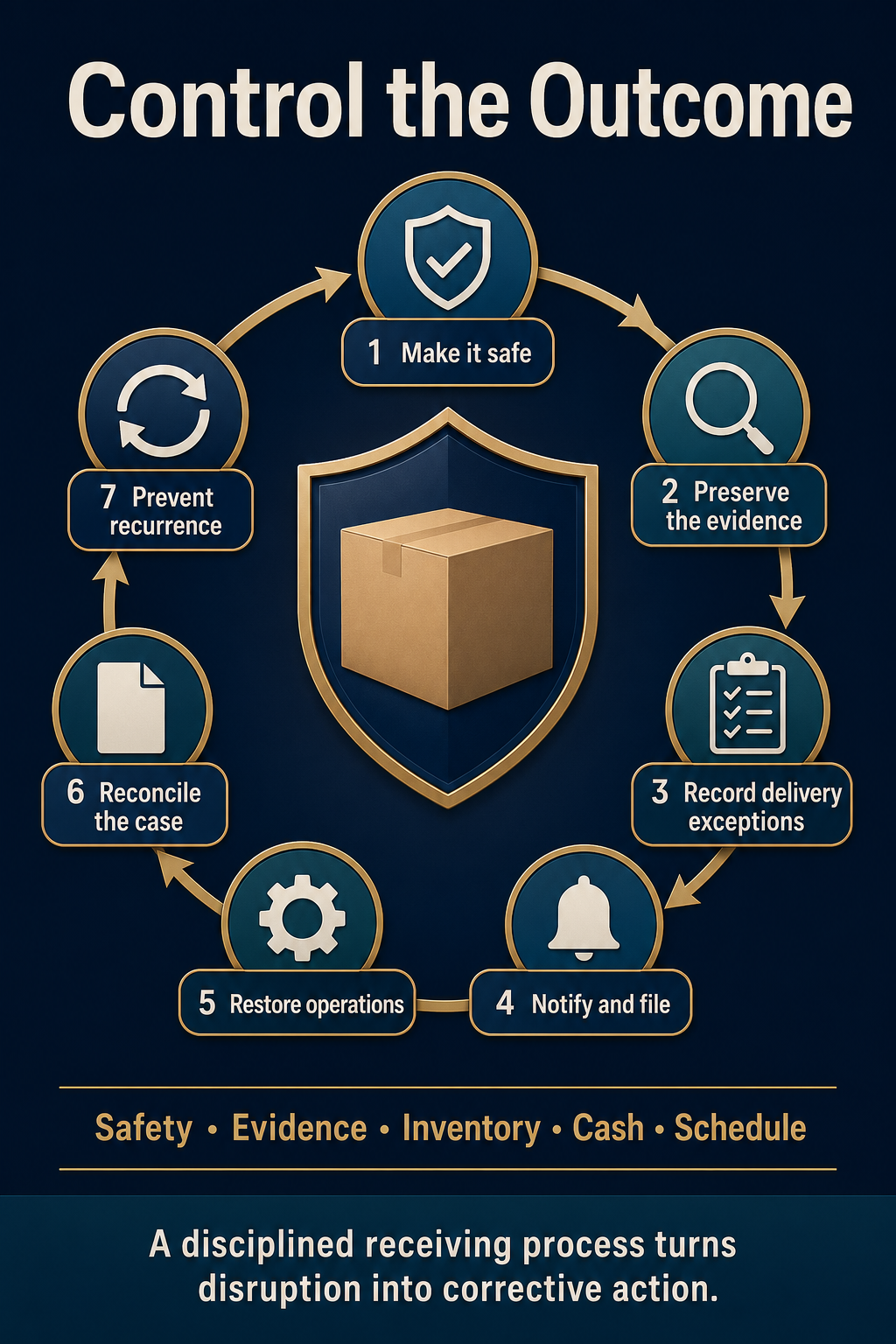Turn a Damaged Delivery Into a Controlled Procurement Process