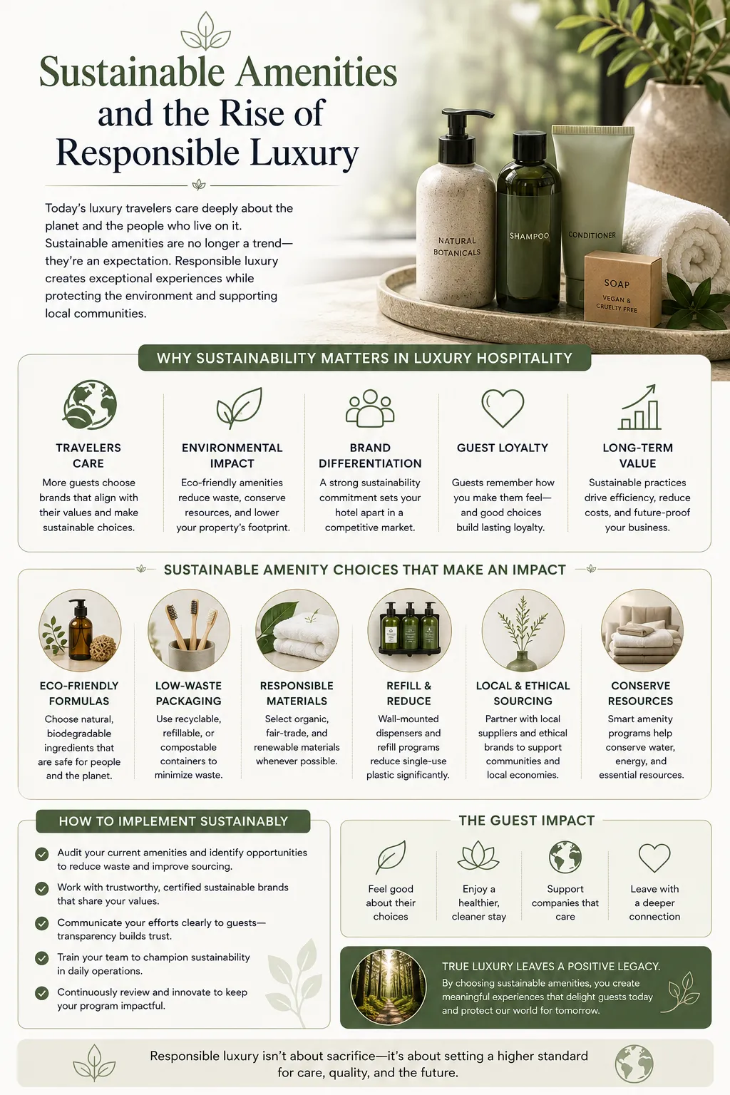 Sustainable Amenities and the Rise of Responsible Luxury