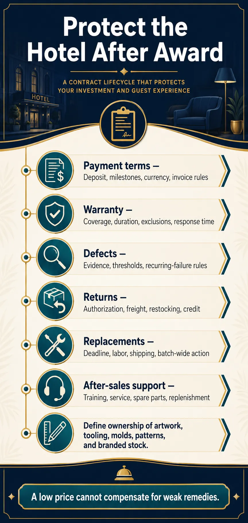 Define Commercial Terms Before Suppliers Quote