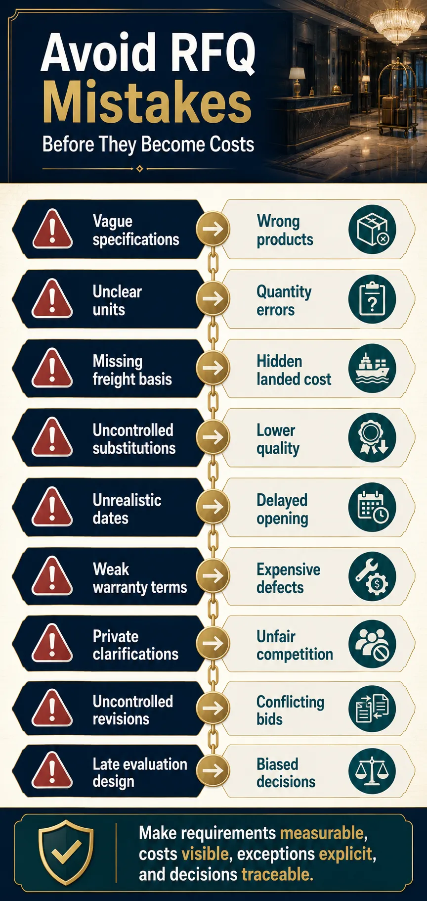 Common RFQ Mistakes That Create Cost and Delay