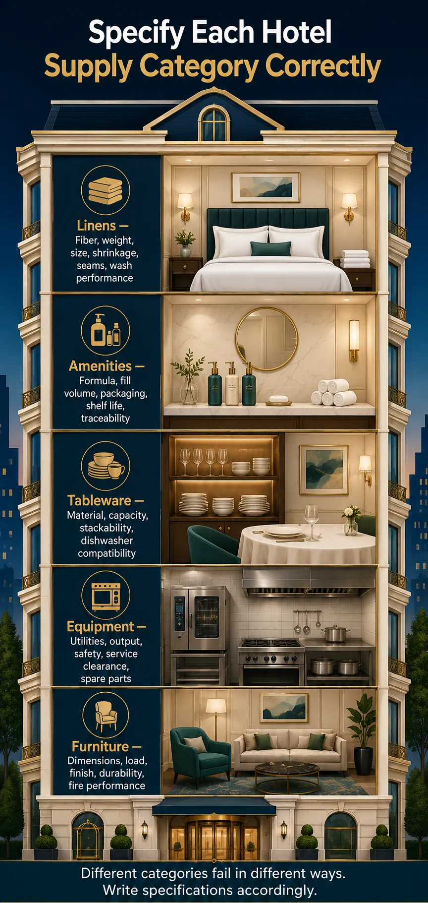 Add Category-Specific Hotel Supply Requirements