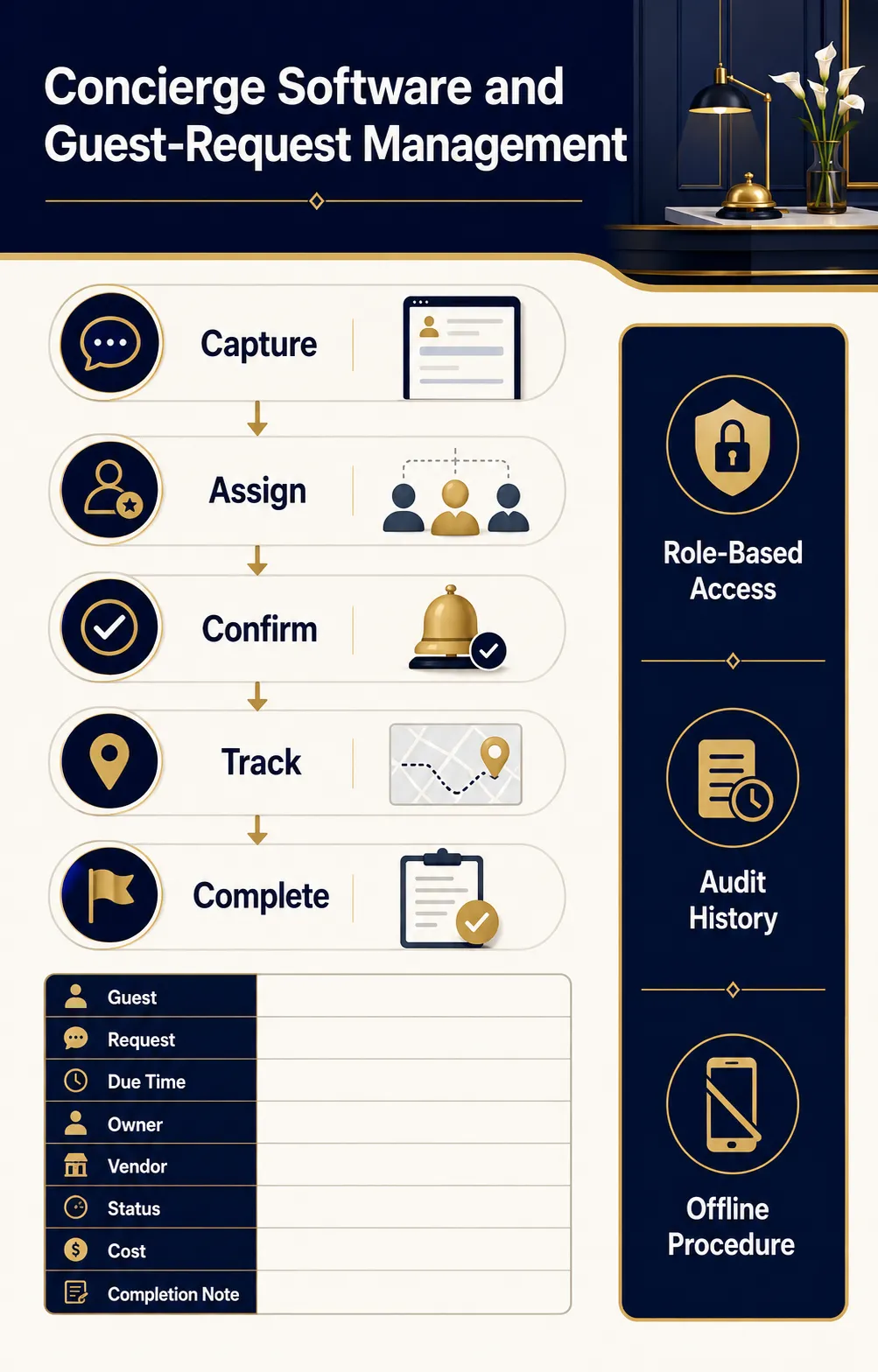 Concierge Software, Booking Tools, and Guest-Request Management Systems
