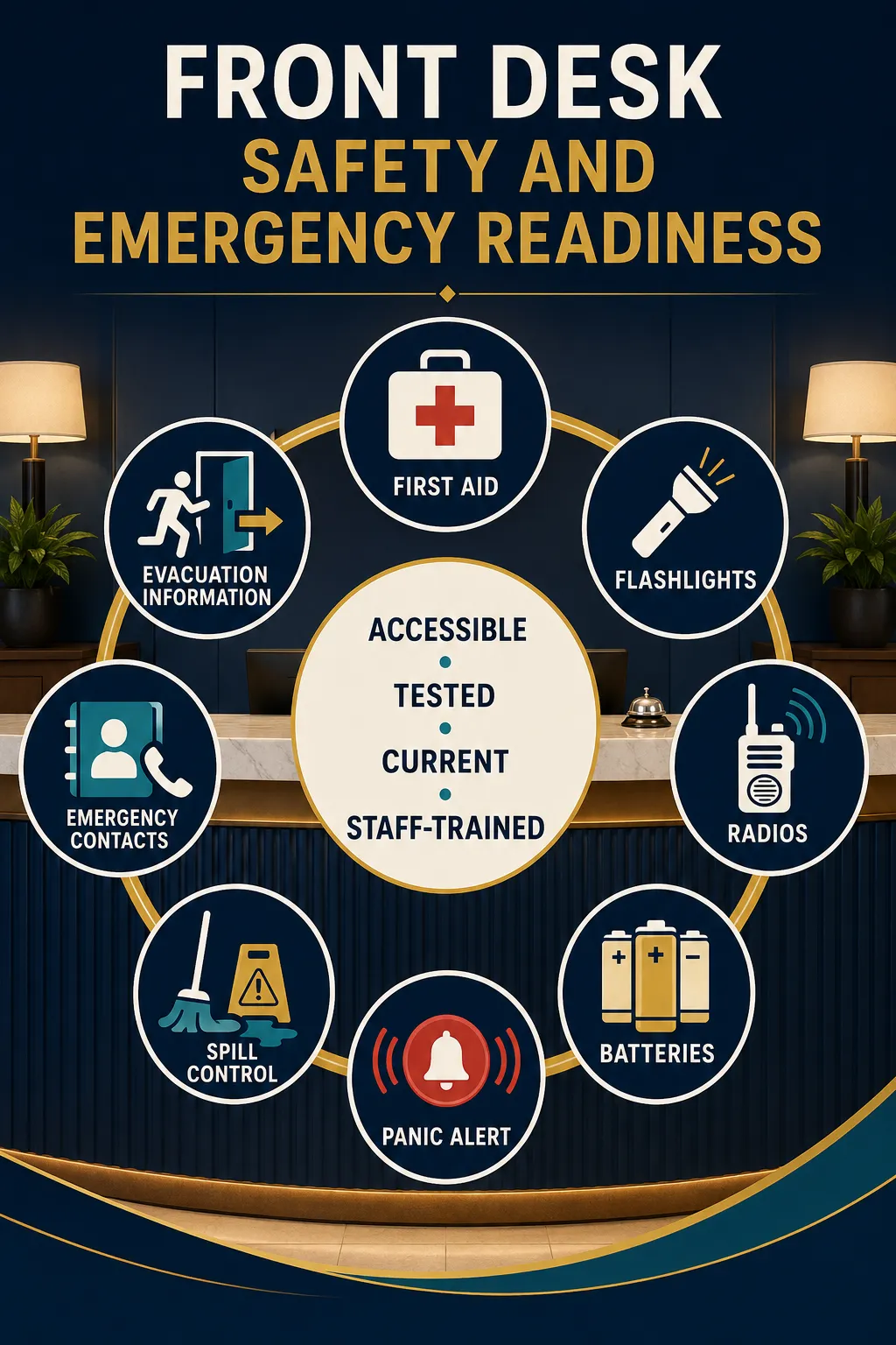 Safety, Security, First Aid, and Emergency-Response Equipment