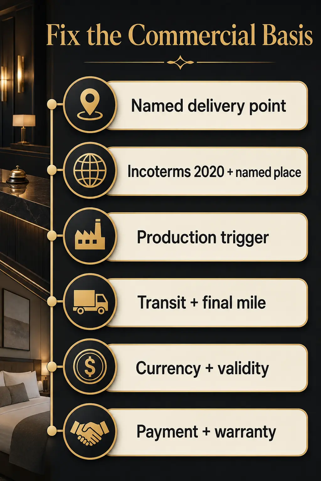 Fix Delivery, Timing, and Commercial Terms Fix Delivery, Timing, and Commercial Terms